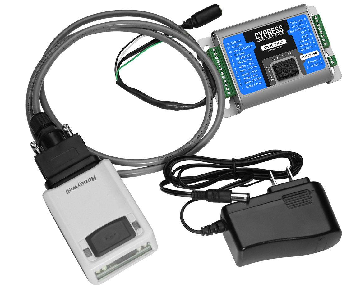Barcode Scanner with Data Format Converter