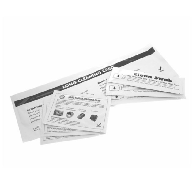card printer cleaning kit