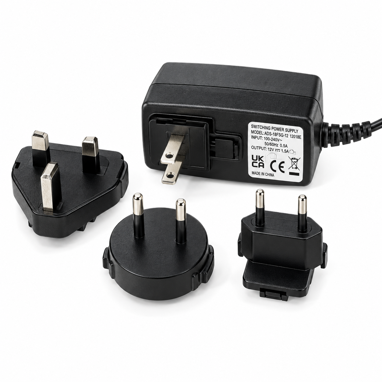 Interchangeable Plug Charger Set