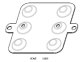 WAVE ID Black Flat Mounting Bracket