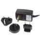 Power Supply & Adaptor multiplug 5v, 1A 2.1mm ID x 5.5mmOD X 9.5mm Female