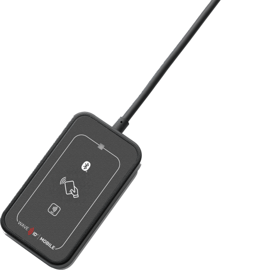 WAVE ID Plus Mini Keystroke LEGIC Secure Segment USB Black Reader
