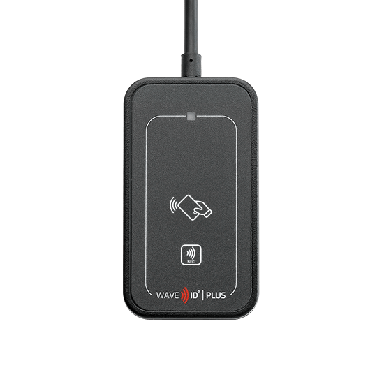 WAVE ID Plus Mini Keystroke Black USB Reader
