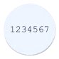 MIFARE 1K 30mil White Adhesive Tag