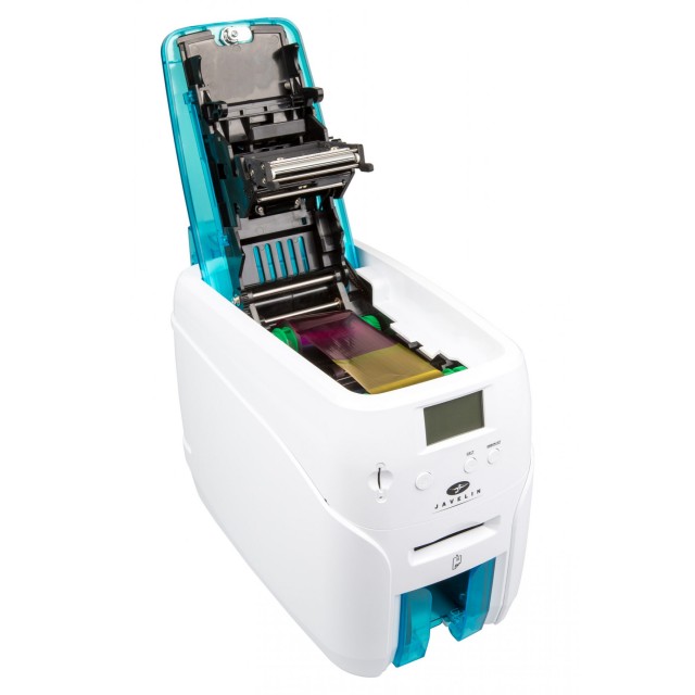 Javelin DNA Pro Mboss card printer/embosser, auto feed, single-side (ribbon YMCKO) - Image 2