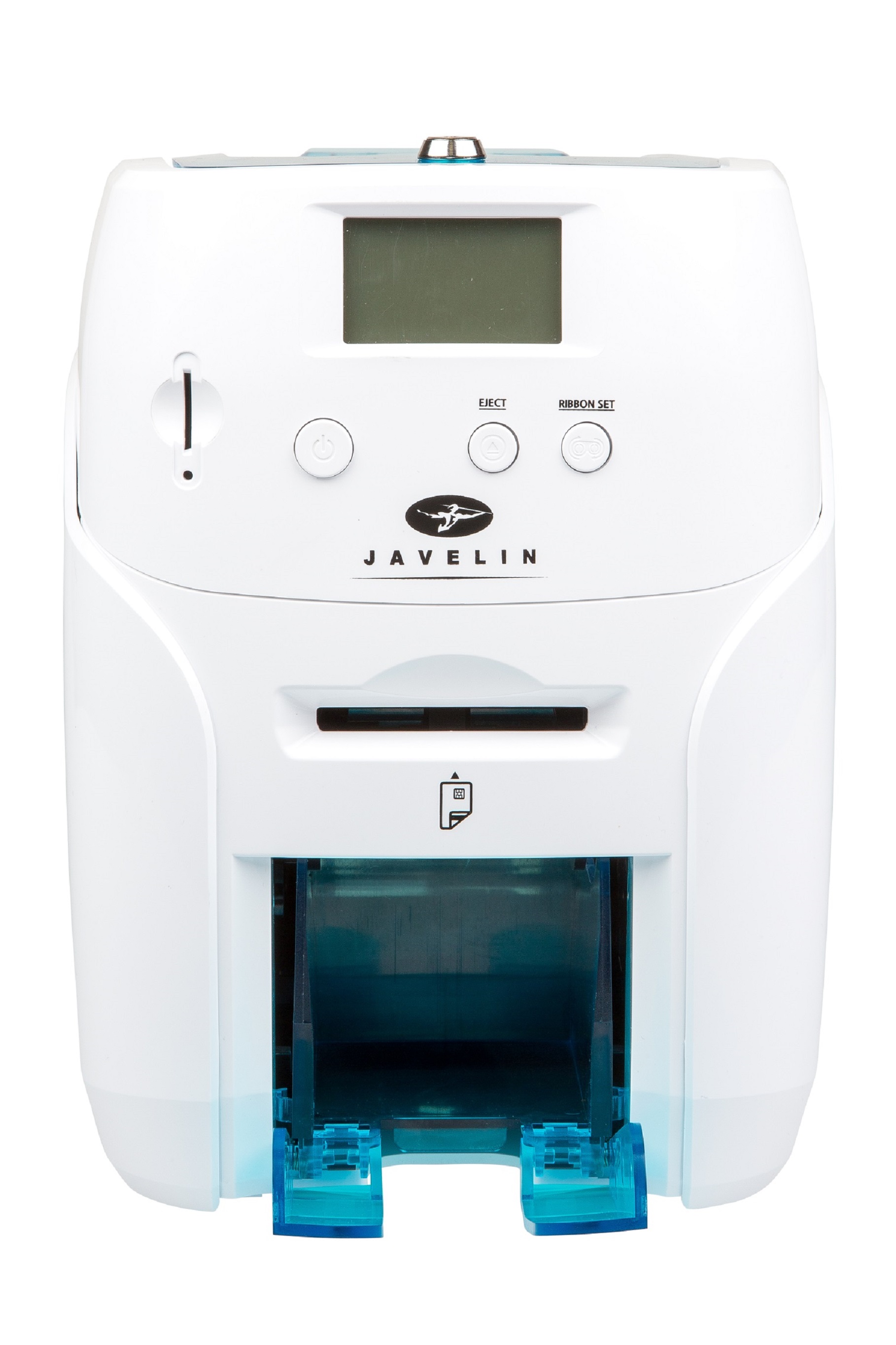 Javelin DNA Pro Mboss card printer/embosser, auto feed, single-side (ribbon YMCKO) - Image 3