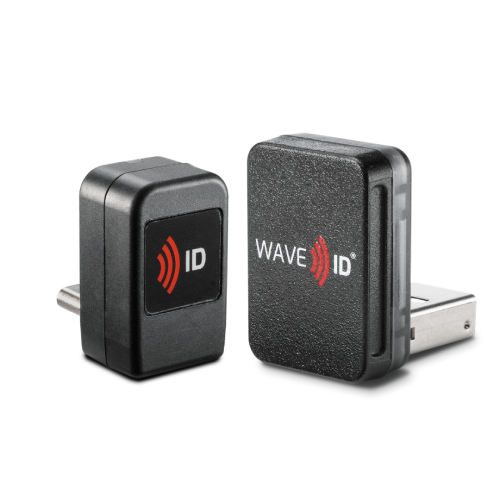 WAVE ID Nano Keystroke CASI V2 Black Vertical USB Reader