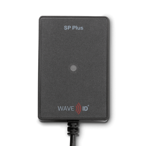 WAVE ID SP Plus Keystroke SP w/iCLASS SE & Seos Black USB Reader