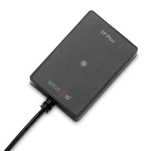 WAVE ID SP Plus Keystroke SP w/iCLASS SE & Seos Black USB Reader - Image 3