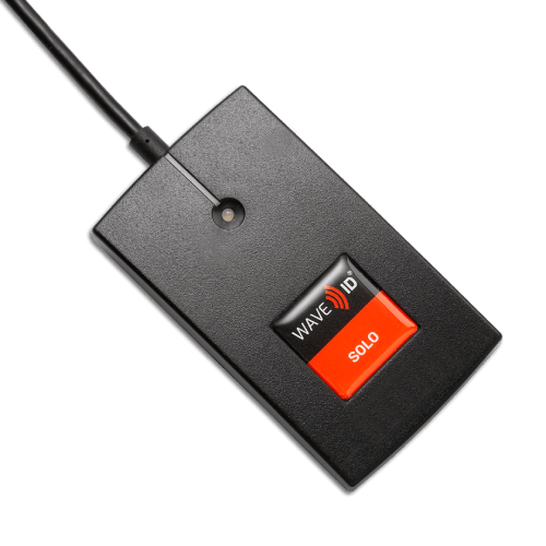 WAVE ID Solo Keystroke Indala 26 bit Black USB Reader w/mountings - Image 2