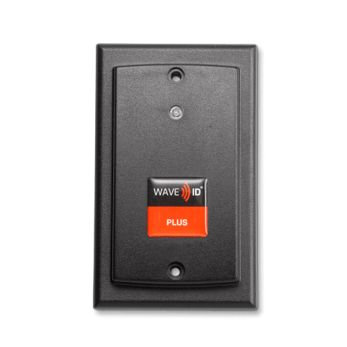 WAVE ID Plus Keystroke w/iCLASS SE & Seos Surface Mount Black USB Reader