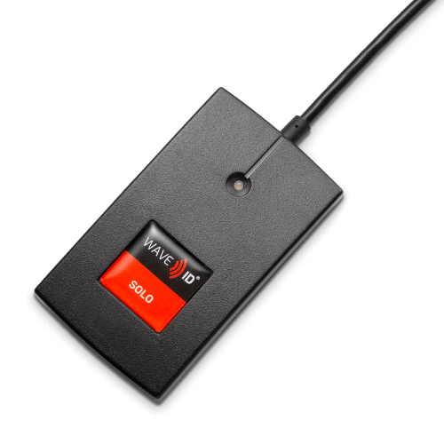 WAVE ID Solo Keystroke Indala 26 bit Black USB Reader w/mountings - Image 3